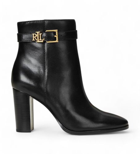 Bailey - Bottines en cuir (37), 8 à 10 cm, Fermeture éclair, Casuel - Polo Ralph Lauren - Modalova