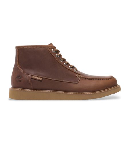 TB0A6AZEEM71 Bottes Chukka en cuir Newmarket marron (40 W), Plat, Lacets, Casuel, Durable - Timberland - Modalova