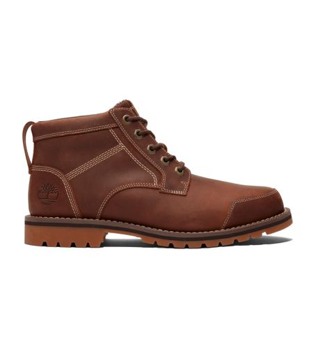 TB0A2NFPF131 Bottes chukka à lacets en cuir à mi-jambe Larchmont marron (40), Plat, Casuel - Timberland - Modalova