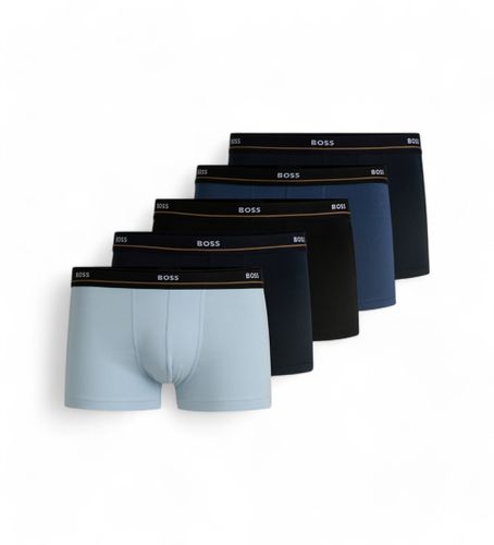 Pack 5 Boxers Essentiel , marine, (L), Homewear, Coton - BOSS - Modalova