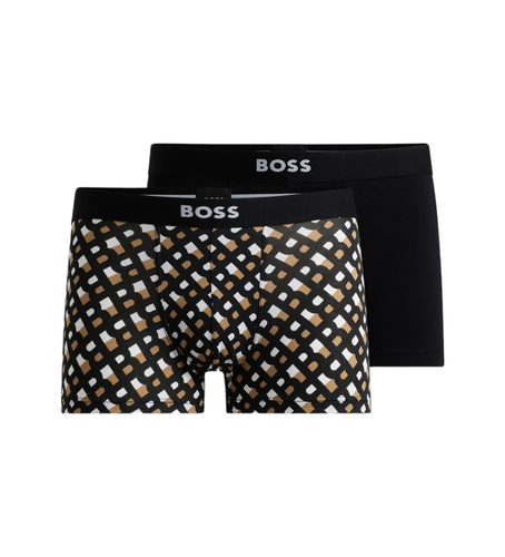 Pack 2 Boxers Cadeau (S), Noir, Homewear, Coton - BOSS - Modalova