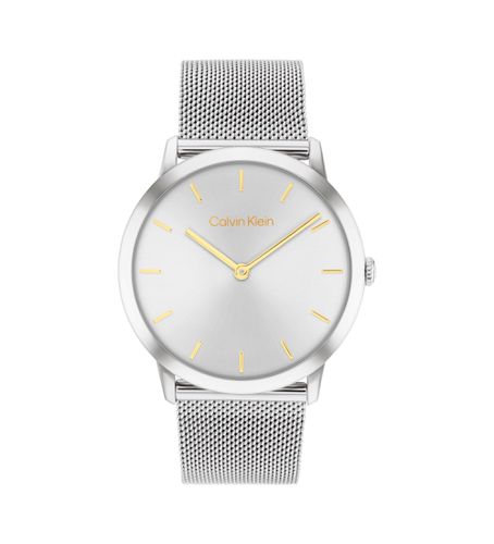 Unisex. 25300001 Montre grise exceptionnelle (OSFA), Casuel, Bracelet, Acier inoxidable - Calvin Klein - Modalova