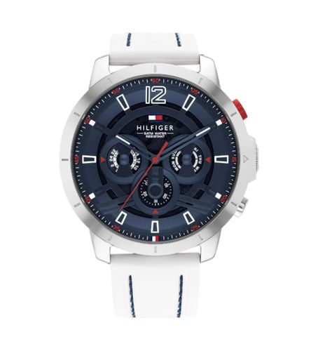 Montre phare Luca (OSFA), Casuel, Bracelet, Acier inoxidable - Tommy Hilfiger - Modalova