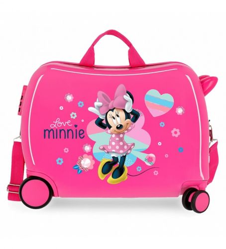 Garçon. 2059822 Valise avec 2 roulettes multidirectionnelles Minnie Love -38x50x20cm (OSFA), Casuel, Rose, ABS/Polyca - Joumma Bags - Modalova