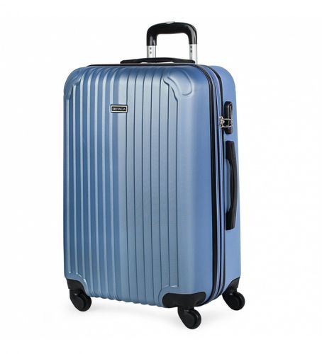 Unisex. T71560-04 Valise de voyage rigide 4 roues Medium T71560 saphir -66x41x27cm (OSFA), Casuel, ABS/Polycarbonate - ITACA - Modalova