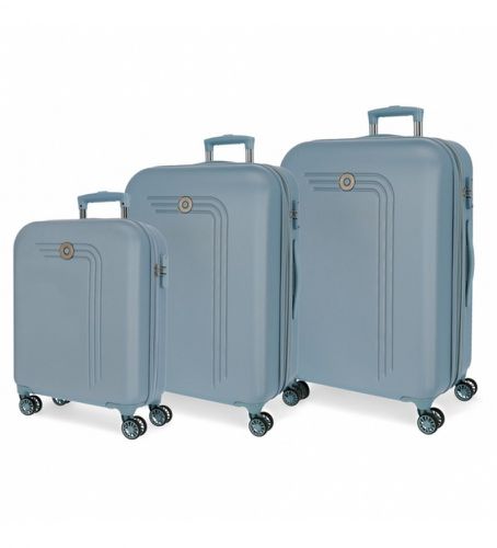 Unisex. 5999463 Riga RIGID LUGGAGE SET 55-70-80cm Light (OSFA), Casuel, ABS/Polycarbonate - Movom - Modalova