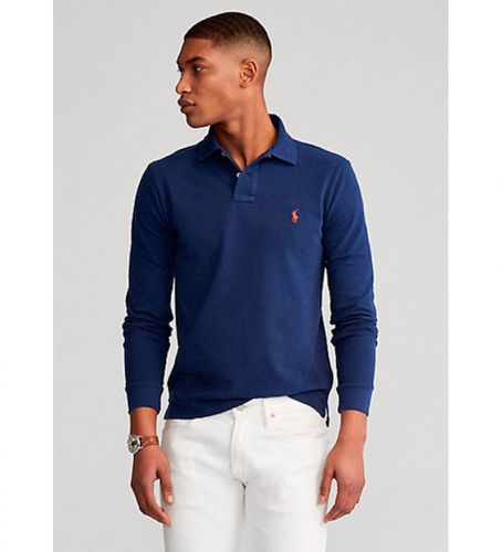 Polo piqué à coupe étroite, (M), Casuel, Coton, Manche longue - Polo Ralph Lauren - Modalova