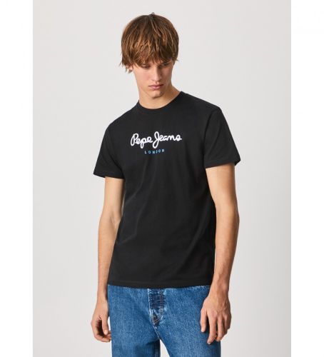 Til mænd. PM508208 Eggo N T-shirt (S), Casual, Bomuld, Korte ærmer, Bæredygtig - Pepe Jeans - Modalova