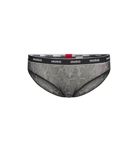 Til kvinder. 50481057 -grønne trusser i mesh med slangeprint (XS), Afslappet, Polyester - HUGO - Modalova