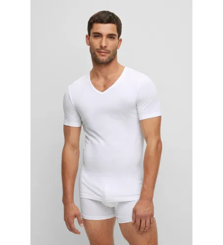 Til mænd. 50475292 Pakke 2 T-shirts VN 2P Modern (XS), Casual, Bomuld, Korte ærmer - BOSS - Modalova