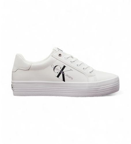 Til kvinder. YW0YW00847 Tr (36), Hvid, Fast, Blonder, Casual - Calvin Klein Jeans - Modalova