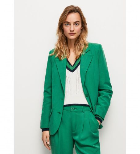 Til kvinder. PL402068 Blazer Aurore (S), Casual, Party, Lange ærmer, Lyocell - Pepe Jeans - Modalova