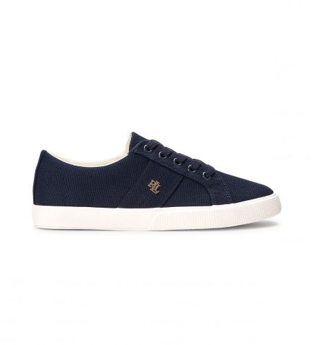 Til kvinder. 802804598002 Sko Janson II Navy (35.5), Stof, Fast, Blonder, Casual - Lauren Ralph Lauren - Modalova