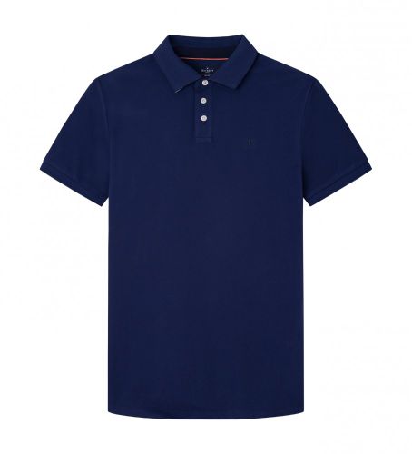 Til mænd. HM563148 Navy polo shirt i bomuld (M), Casual, Korte ærmer - Hackett London - Modalova
