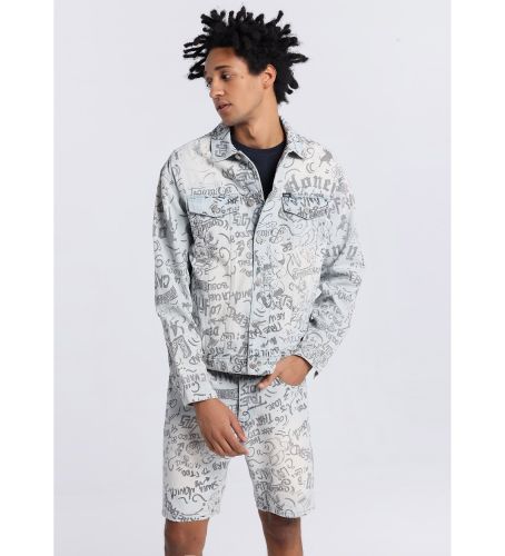 Til mænd. 187853224 denimjakke (S), Casual, Bomuld, Lange ærmer - Lois Jeans - Modalova