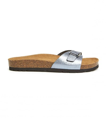 Til kvinder. PLS90610 Anatomiske Oban Smart Sandaler (36), Sølvfarvet, Fast, Ingen, Casual - Pepe Jeans - Modalova