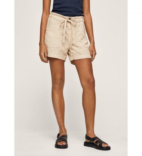 Til kvinder. PL800999YG0 Kort Nila (30), Casual, Lyocell, Bæredygtig - Pepe Jeans - Modalova