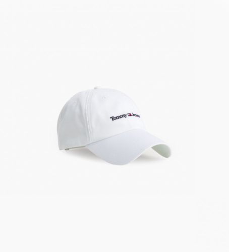 Til mænd. AM0AM11341 Sportskasket (OSFA), Casual, Økologisk bomuld, Bæredygtig - Tommy Hilfiger - Modalova