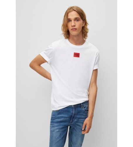 Til mænd. 50447978 Diragolino T-shirt (L), Casual, Bomuld, Korte ærmer, Bæredygtig - HUGO - Modalova