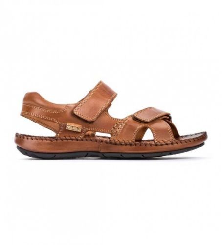 Til mænd. 06J-5818 Brune sandaler Tarifa (40), Fast, Velcro, Casual - Pikolinos - Modalova