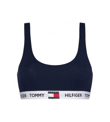Til kvinder. UW0UW02225 Bralette-bh 85 navy (XS), Afslappet, Bomuld - Tommy Hilfiger - Modalova