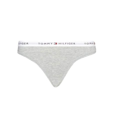 Til kvinder. UW0UW03835 G-streng med logo på linningen (XS), Afslappet, Bomuld - Tommy Hilfiger - Modalova