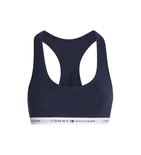 Til kvinder. UW0UW03820 Bralette-bh Icons uden navy-vattering (XS), Afslappet, Bomuld - Tommy Hilfiger - Modalova