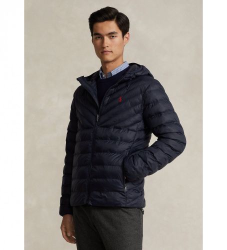 Til mænd. 710920283001 Sammenfoldelig vandafvisende jakke navy (XL), Casual, Polyester - Polo Ralph Lauren - Modalova
