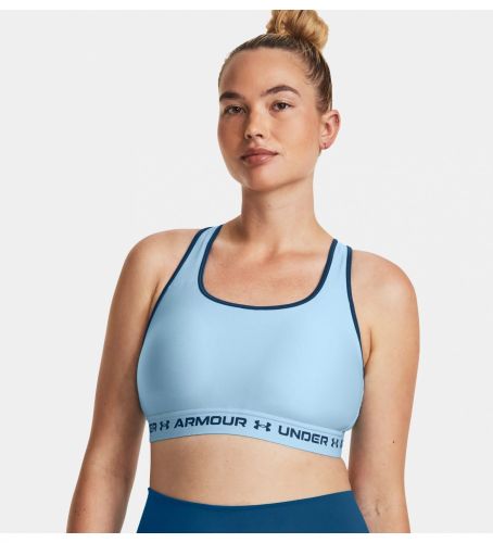 Til kvinder. 1361034 Crossback Mid-bh (XS), Sport, Løb, Multisport, Polyester - Under Armour - Modalova