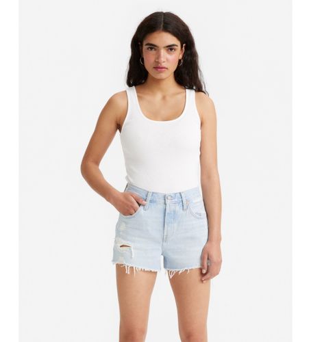 Til kvinder. A5906-0001 Essential ribbet tanktop (XXS), Casual, Bomuld, Uden ærmer/stropper - Levi's - Modalova