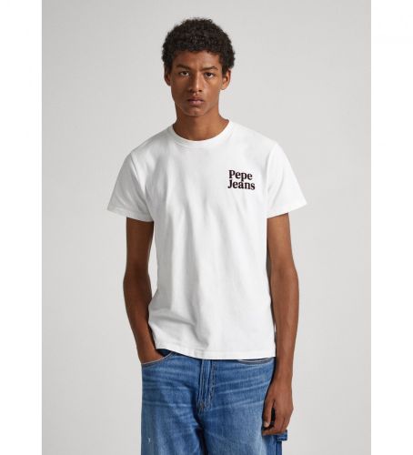 Til mænd. PM509113 Kody T-shirt (M), Casual, Bomuld, Korte ærmer - Pepe Jeans - Modalova