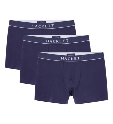 Til mænd. HMU10600 Pakke 3 klassiske boxershorts navy (S), Casual, Bomuld - Hackett London - Modalova