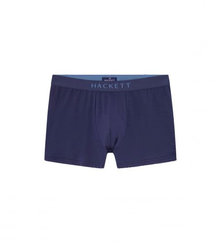 Til mænd. HMU10602 Navy modal boxershorts (L), Afslappet, Bomuld - Hackett London - Modalova