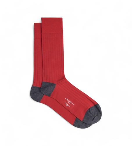 Til mænd. HMU30022 Merino sokker (M-L), Afslappet, Bomuld - Hackett London - Modalova