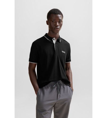 Til mænd. 50469102 Paddy Pro poloshirt (S), Casual, Bomuld, Korte ærmer - BOSS - Modalova