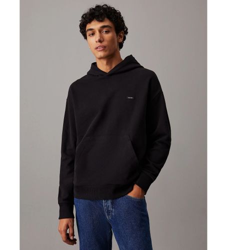Til mænd. K10K112748 Hættetrøje i bomuldsfleece (S), Casual, Økologisk bomuld, Bæredygtig - Calvin Klein - Modalova