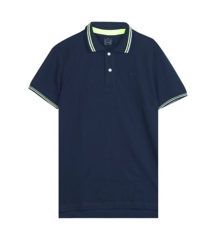Til mænd. M4510A T2649 Piquet polo shirt (S), Casual, Bomuld, Korte ærmer - GEOX - Modalova