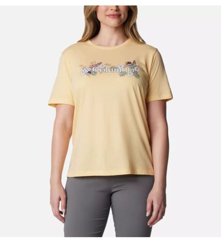 Til kvinder. 1934002754 Bluebird Day løs t-shirt (XS), Casual, Sport, Bomuld, Udendørs, Korte ærmer - Columbia - Modalova