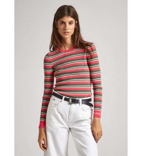 Til kvinder. PL702103 Gabriella trøje (L), Viscose, Bæredygtig - Pepe Jeans - Modalova