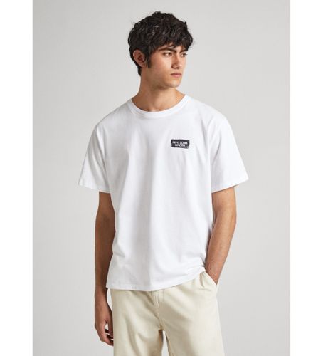Til mænd. PM509377 Corbus T-shirt (S), Casual, Bomuld, Korte ærmer, Bæredygtig - Pepe Jeans - Modalova