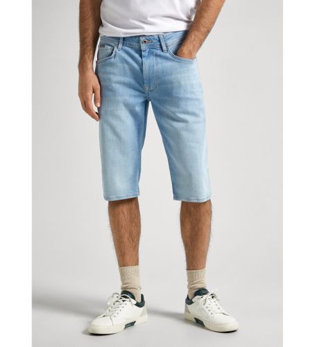 Til mænd. PM801081MN6 Stright Shorts (28), Casual, Bomuld, Denim - Pepe Jeans - Modalova