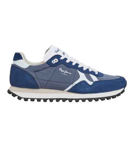 Til mænd. PMS40005 Brit-On Print Sneakers navy (43), Fast, Blonder, Casual, Blå - Pepe Jeans - Modalova