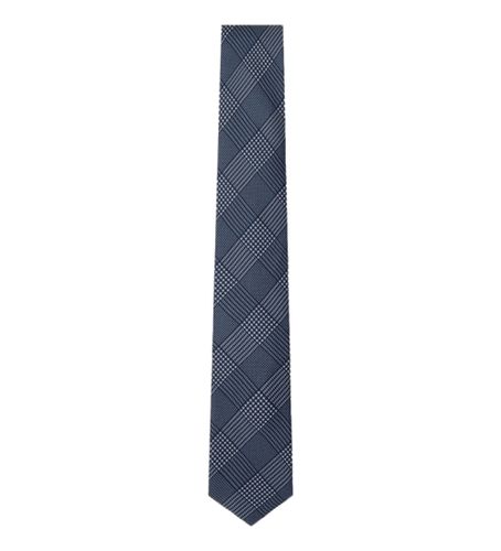 Til mænd. HM053636 Navy Pow silkeslips (OSFA), Casual, Party, Klassisk - Hackett London - Modalova