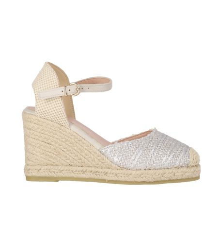 Til kvinder. NEW NADIA 02 Espadrilles New Nadia 02 (38), Sølvfarvet, 5-8 cm, Spænder, Casual - Chika10 - Modalova