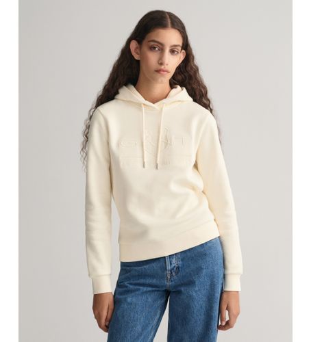 Til kvinder. 4203648 Tonal Archive Shield hættetrøje (XS), Casual, Bomuld - Gant - Modalova