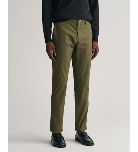 Til mænd. 1505220 Slim Fit Tech Prep Chino Pants (30/34), Casual, Bomuld, Økologisk bomuld - Gant - Modalova