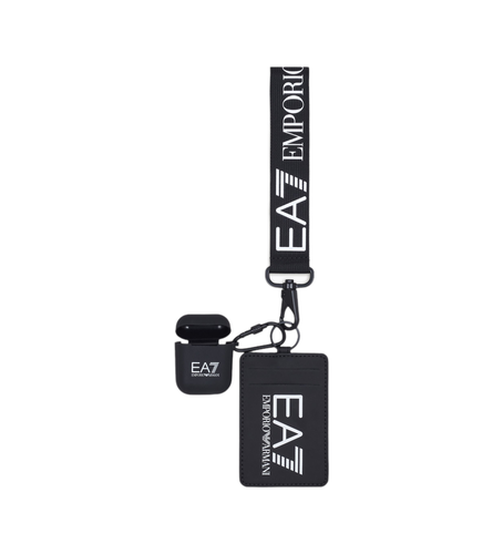 Unisex. 245103_3R910 Kortholder med armbånd og integreret AirPods-etui, (OSFA), Casual, Polyester - EA7 - Modalova