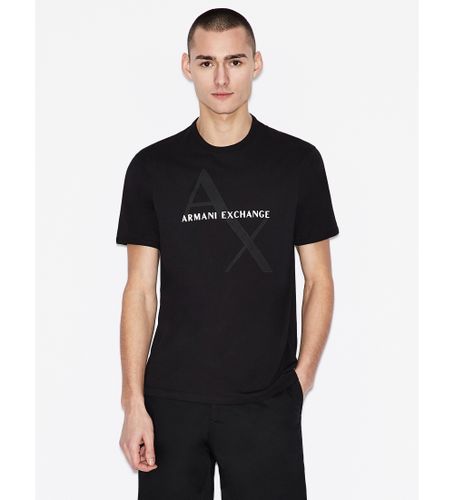 Til mænd. 8NZT76Z8H4Z1200 Ax T-shirt (L), Casual, Bomuld, Korte ærmer - Armani Exchange - Modalova