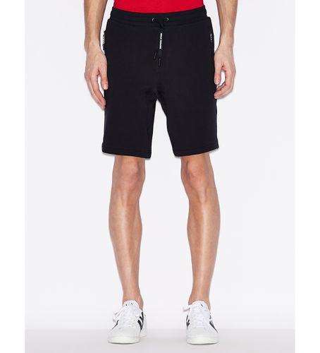 Til mænd. 8NZS75ZJKRZ1510 Bermuda-frotté Bermuda-shorts navy (XL), Casual, Bomuld, Blå - Armani Exchange - Modalova