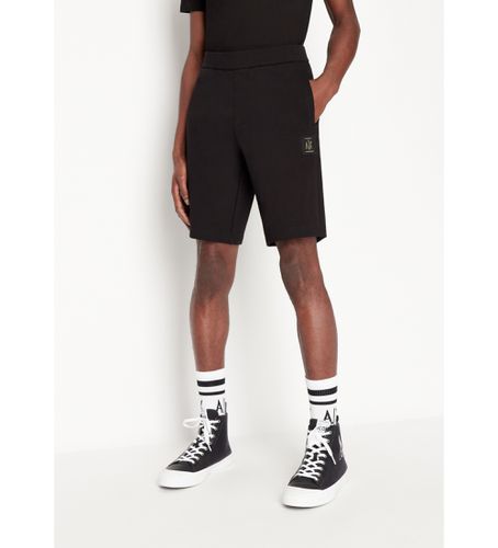 Til mænd. 8NZSPQZJ1ZZ1200 Bermuda logo (L), Casual, Sport, Bomuld, Multisport - Armani Exchange - Modalova